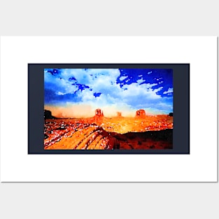 Grand Canyon monument valley Posters and Art